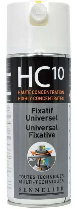 Hot Spray Aerosol Fijador Universal HC10 Multi Técnicas 400ml Barnices
