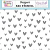 Outlet Stencil Birthday Love Hearts Make A Birthday Wish Girl Echo Park Plantillas