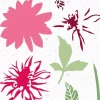 Best Stencil Dahlia Essentials 15x21cm Plantillas