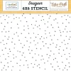 Stencil Favorite Day Dots The House At Pooh Corner Echo Park 15x15cm Plantillas