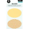 Stencil Oval Shape Essentials 10x15cm Plantillas