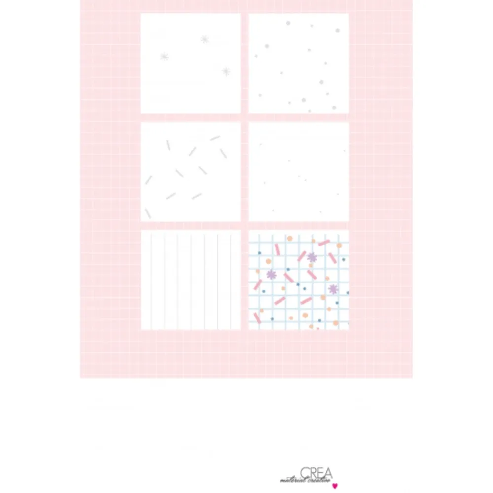 Discount Stencils Fondos Confetti Plantillas