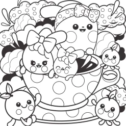 Clearance Super Cute! Coloring Book Colorear