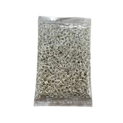 Clearance SUPER OFERTA **40%** Arandelas plateadas 4mm Bisutería