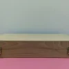 Discount SUPER OFERTA **40%** Caja de madera rectangular 10x57x37cm Organización