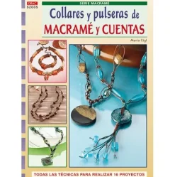 Online SUPER OFERTA **40%** Collares y pulseras de macramé y cuentas Labores Y Macramé|Macramé