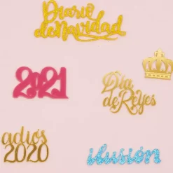 Outlet SUPER OFERTA **60%** Die-Cut de Metacrilato Diario de Navidad Navidad
