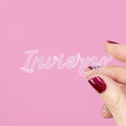 New SUPER OFERTA **60%** Die-Cut de Metacrilato Invierno Navidad