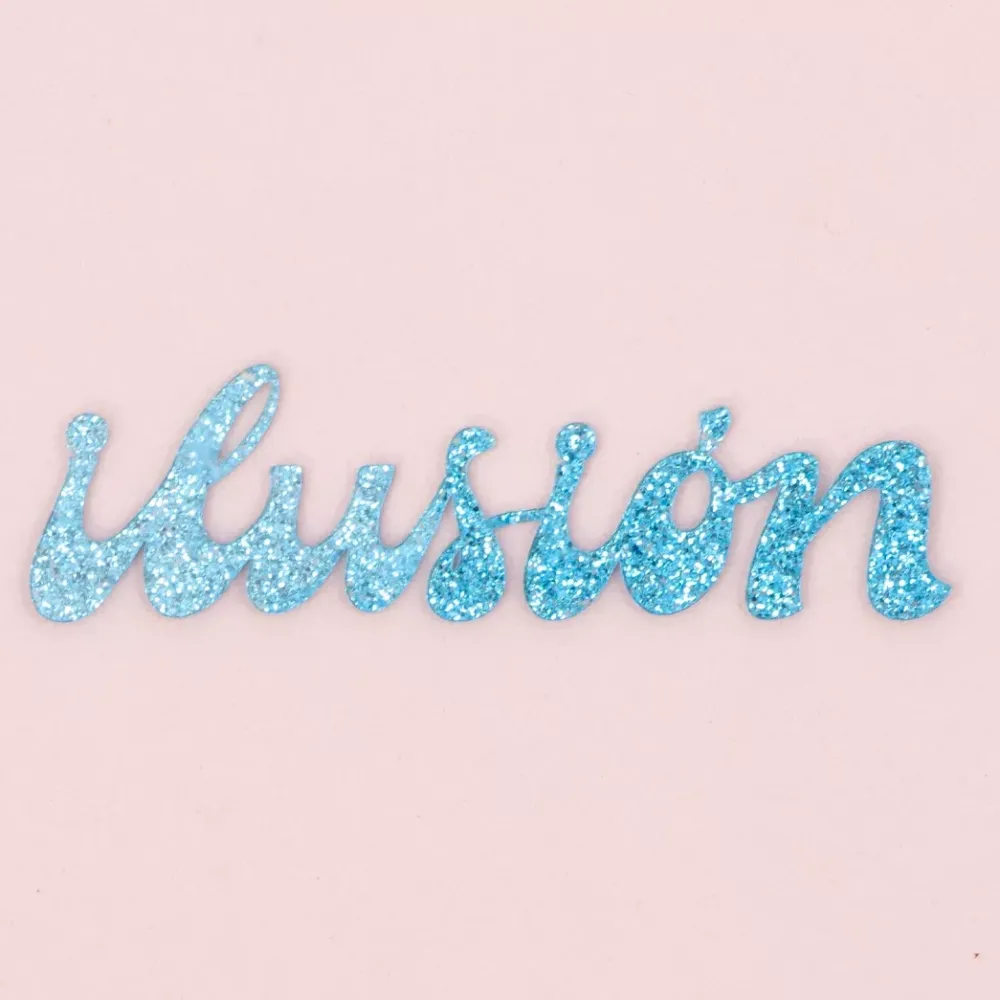 Clearance SUPER OFERTA **60%** Die-Cut de Metacrilato Ilusión Navidad