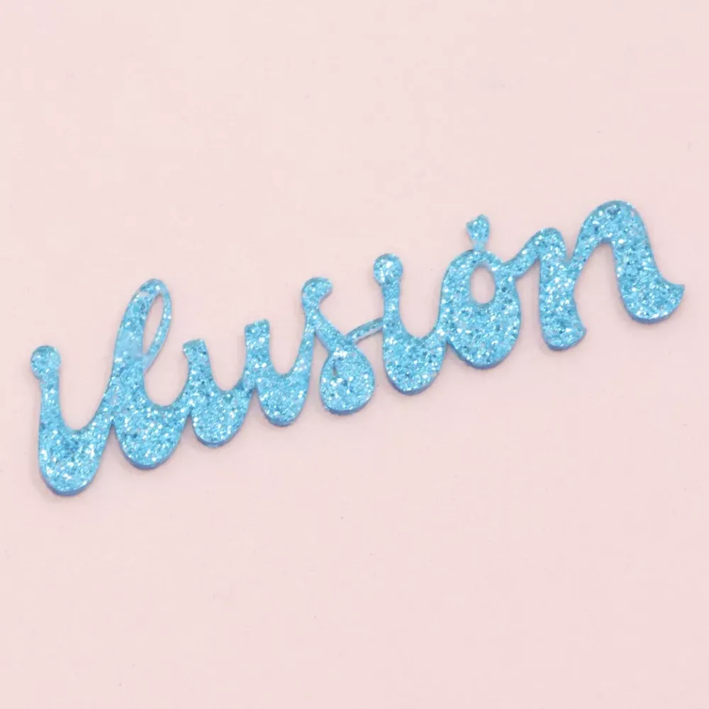 Clearance SUPER OFERTA **60%** Die-Cut de Metacrilato Ilusión Navidad