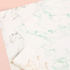 Hot SUPER OFERTA **40%** Ecopiel Pink Marble 35x50cm Papeles