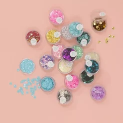 Clearance SUPER OFERTA **40%** Lentejuelas Plata 6mm Bisutería