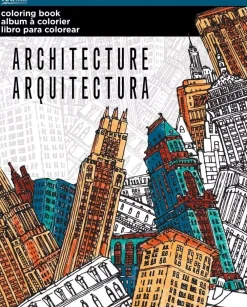 SUPER OFERTA **40%** Libro para colorear Arquitectura ArtZone 11x17cm Colorear