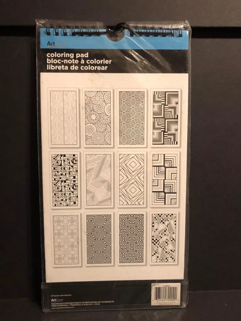 Online SUPER OFERTA **40%** Libro para colorear Diseños geométricos ArtZone 15x30cm Colorear