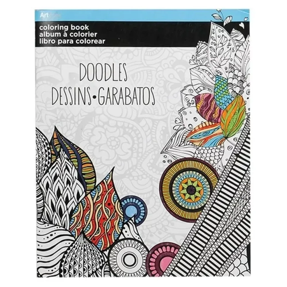 Discount SUPER OFERTA **40%** Libro para colorear Garabatos ArtZone 11x26cm Colorear