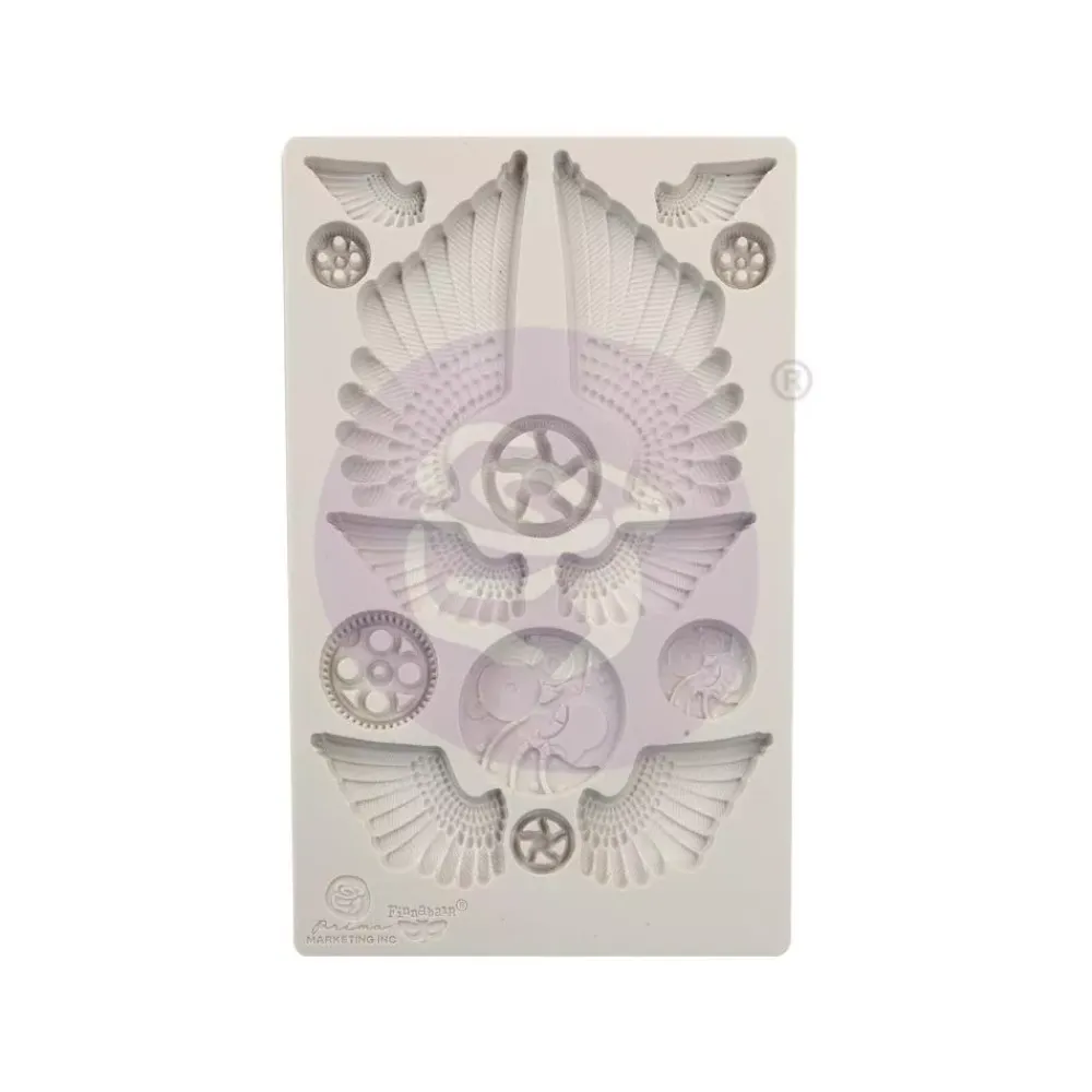 SUPER OFERTA **40%** Molde de silicona Cogs and Wings Finnabair Herramientas Para Modelado|Velas