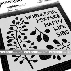 Outlet SUPER OFERTA **40%** Máscara Perfect Life 16x16cm Plantillas