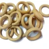 SUPER OFERTA **40%** Pack 12 arandelas de madera 6,5mm Bisutería
