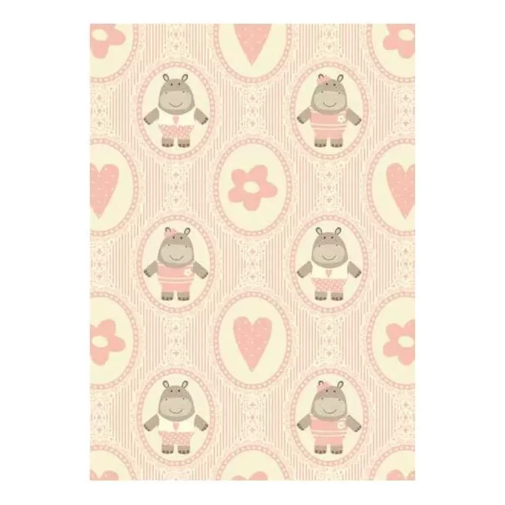 Online SUPER OFERTA **50%** Papel Baby Girl 49,5x68cm Papeles