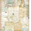 SUPER OFERTA **30%** Papel de arroz Letters Around the World 21x29 Papeles|Decoupage