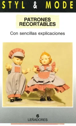 Sale SUPER OFERTA **40%** Patrones recortables Styl and Mode 06 Leñadores Labores Y Macramé