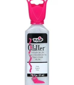 Sale SUPER OFERTA **40%** Pintura relieve 3D Plata Glitter 37ml Pinturas Acrílicas|Pinturas Para Tela Y Seda