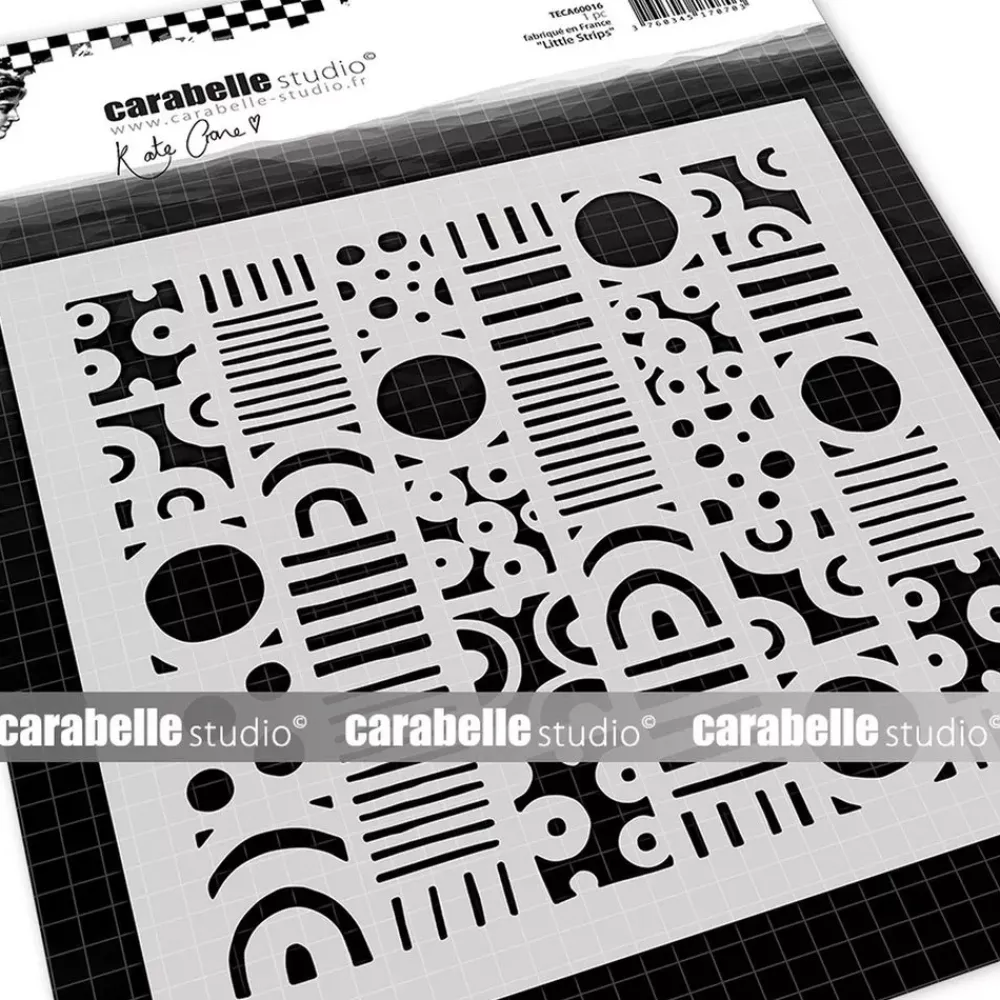 Sale SUPER OFERTA **40%** Plantilla de Stencil Pequeñas Franjas 15x15cm Plantillas