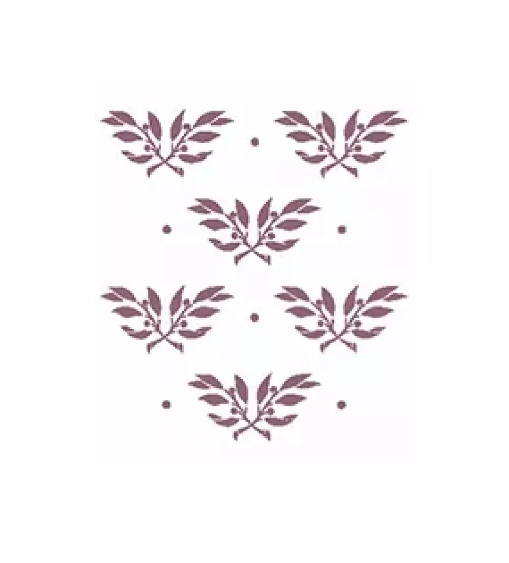 Hot SUPER OFERTA **50% Plantilla de Stencil V-182 Hojas laureadas 15x21cm Dayka Plantillas