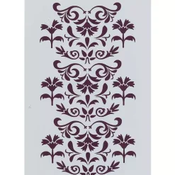 Online SUPER OFERTA **50%** Plantilla de Stencil T-3058 Ornamentación clavel 21x30cm Dayka Plantillas