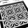 Clearance SUPER OFERTA **40%** Plantilla de Stencil Floreciendo 15x15cm Plantillas
