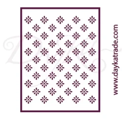SUPER OFERTA **40%** Plantilla de Stencil T-3258 Fondo 21x30cm Dayka Plantillas