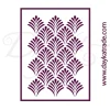 Discount SUPER OFERTA **40%** Plantilla de Stencil A5 V-343 Fondo Hojas Palmera 15x21cm Dayka Plantillas