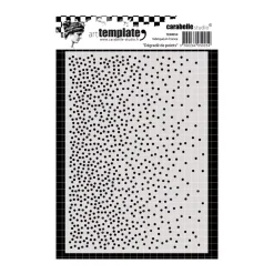 Discount SUPER OFERTA **40%** Plantilla de stencil Degradado de puntos 11x14.7cm Plantillas