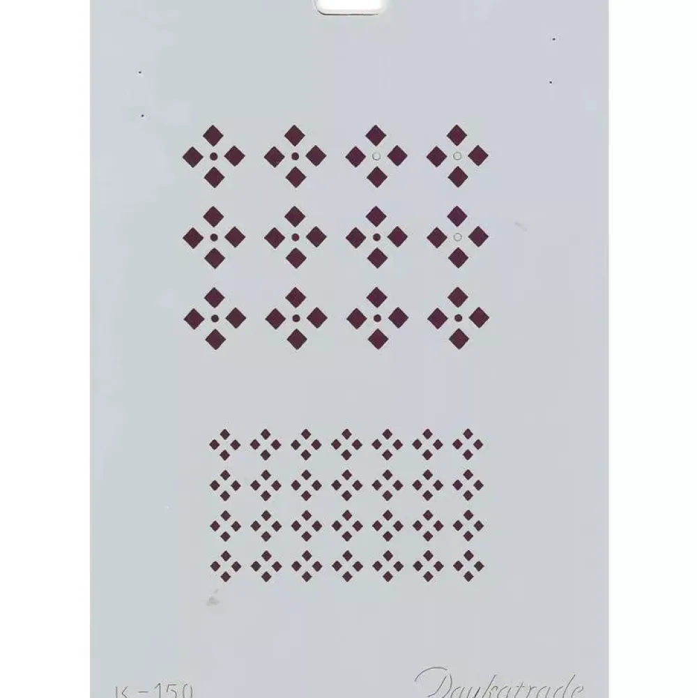 Discount SUPER OFERTA **50% Plantilla de Stencil V-150 15x21cm Dayka Plantillas