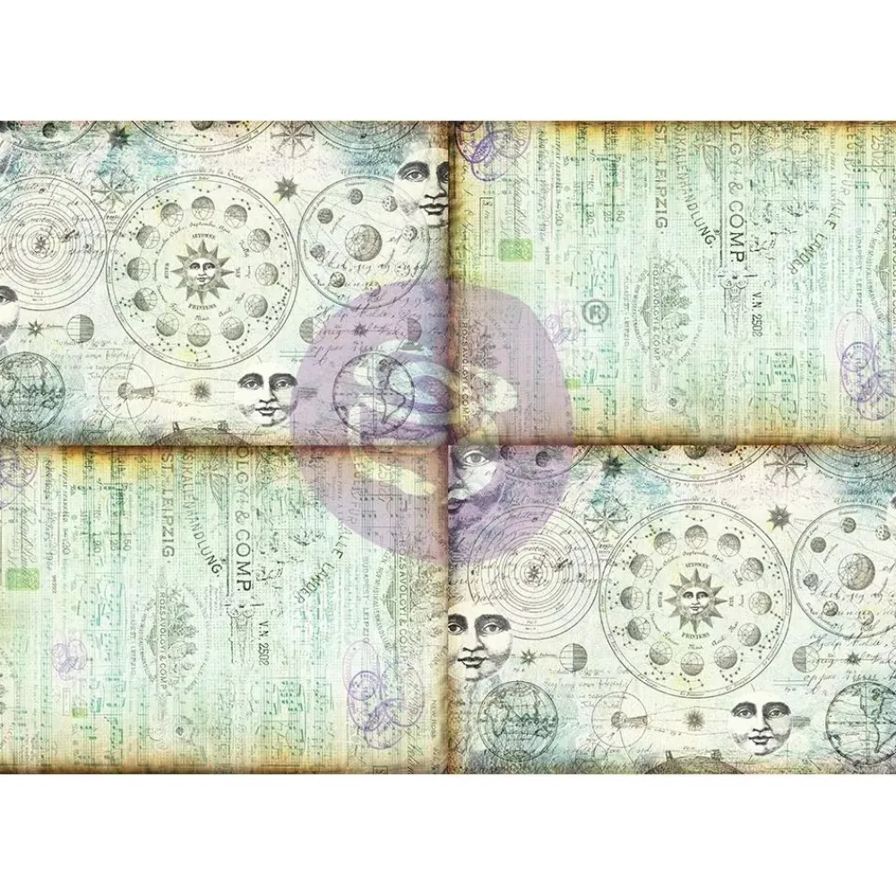 Best SUPER OFERTA **40%** Servilleta Celestial Music -Journaling Minis Finnabair Decoupage