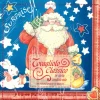 SUPER OFERTA **40%** Servilletas de Papel Papá Noel Surprise 33x33cm Navidad