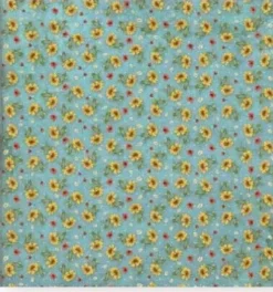 Best SUPER OFERTA **30%** Set 4 Hojas de Tela Fabric Sunflower Art 30x30cm Telas, Sedas Y Fieltro