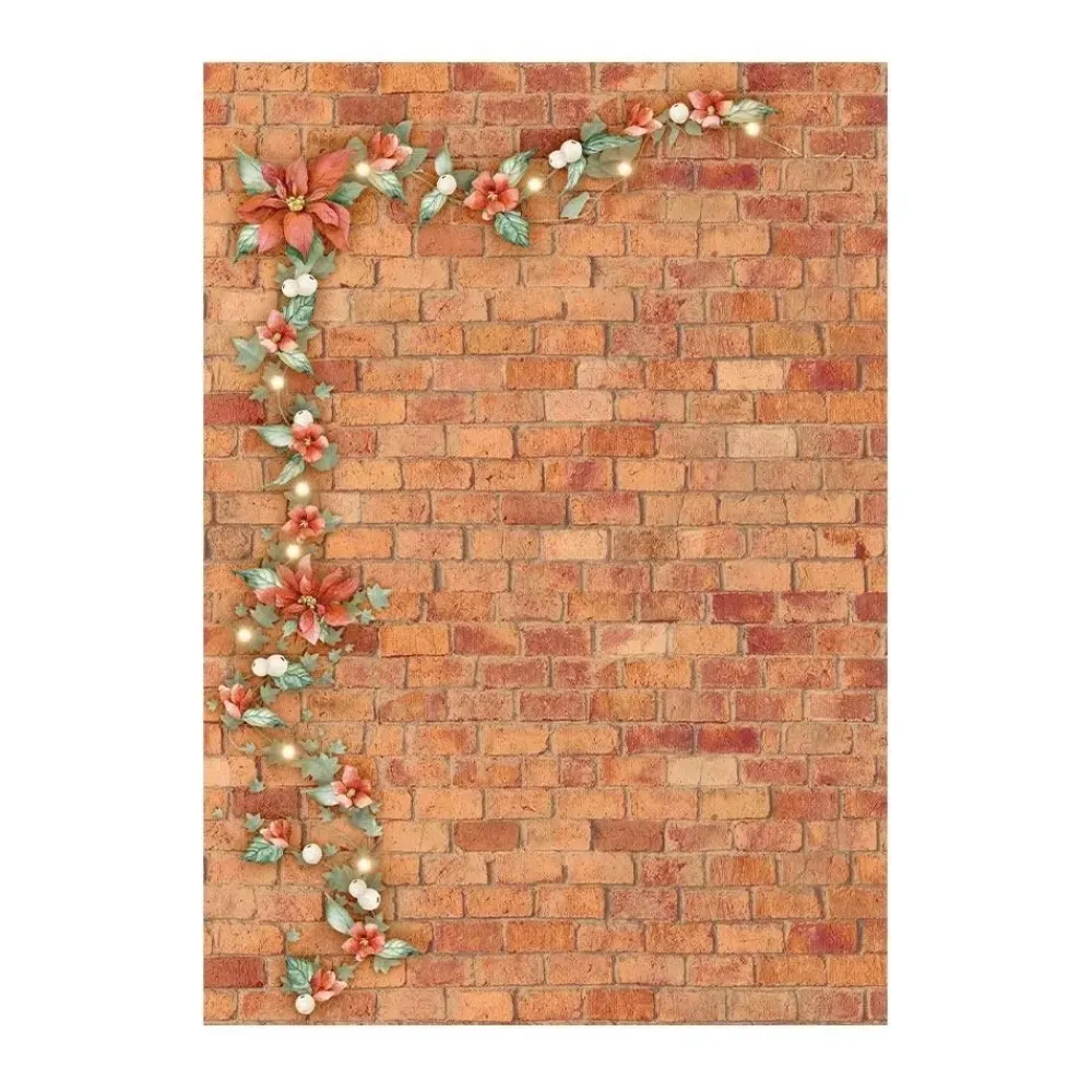 Best SUPER OFERTA **40%** Set 8 papeles de arroz Backgrounds All Around Christmas 10x15cm Decoupage