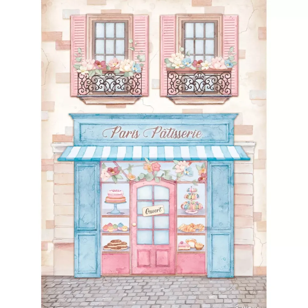 SUPER OFERTA **40%** Set 6 papeles de arroz Oh là là! 21x29cm Papeles|Decoupage