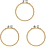 Sale SUPER OFERTA **40%** Set de 3 Bastidores de Madera para Bordar Maderas