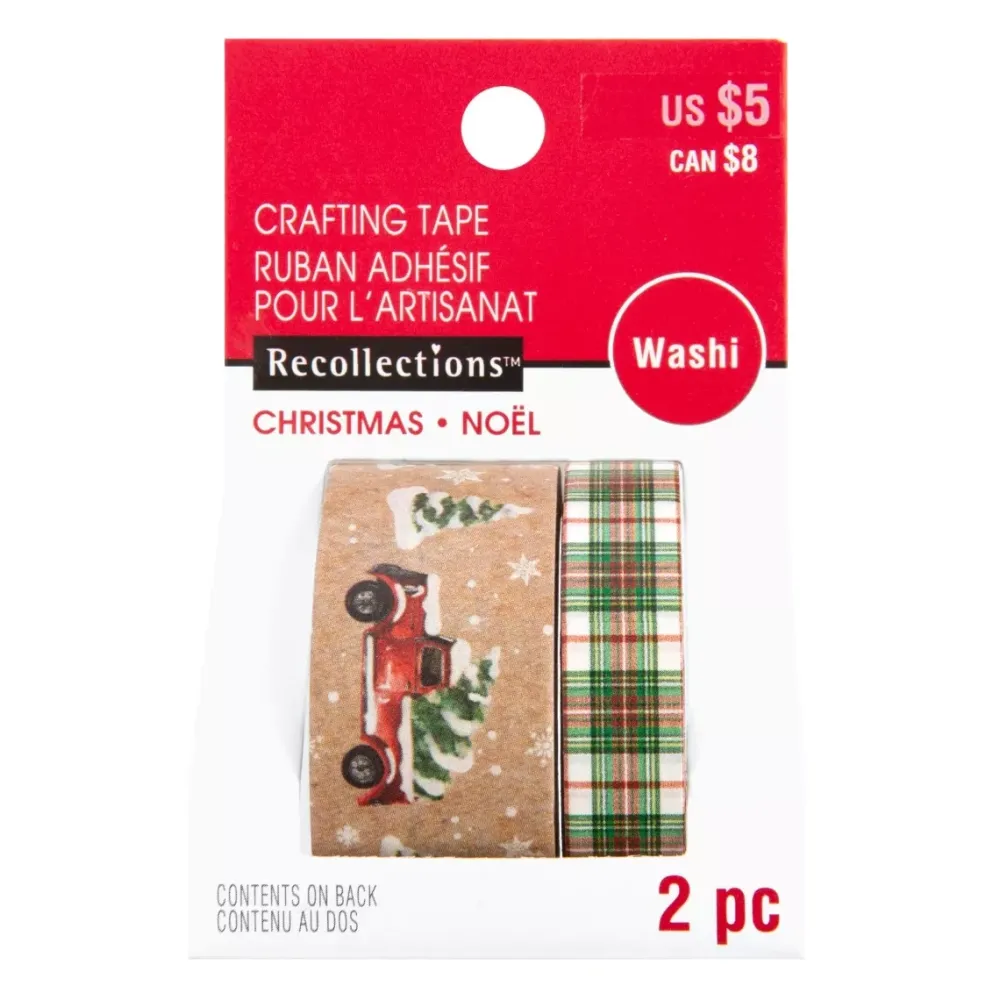 Sale SUPER OFERTA **50%** Set de 2 washi tapes Farmhouse truck Recollections Papeles|Decoupage