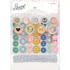 Outlet SUPER OFERTA **60%** Set de Botones y Cintas Parasol Maggie Holmes Telas, Sedas Y Fieltro