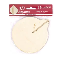Best SUPER OFERTA **60%** Silueta de Madera Bola De Navidad 3D Maderas