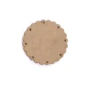 SUPER OFERTA **40%** Silueta de Madera Círculo Festoneado10cm Maderas