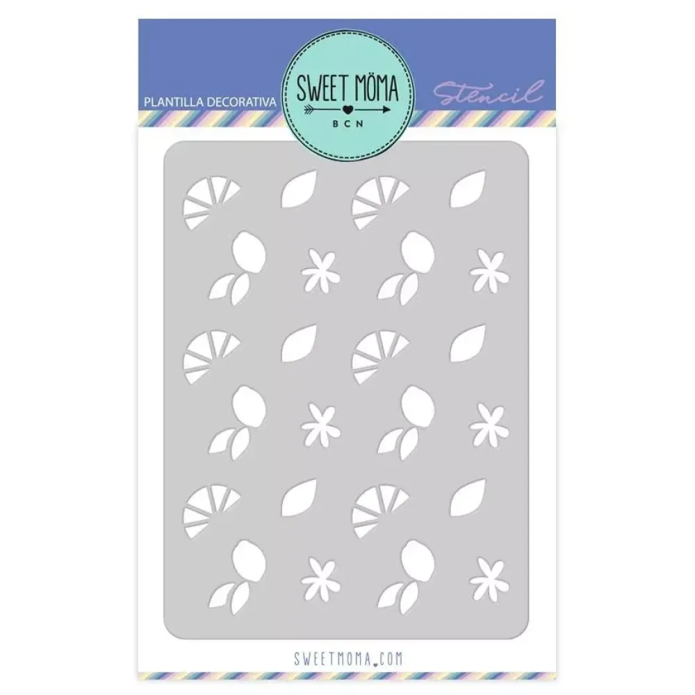 New SUPER OFERTA **40%** Stencil Refrescante Brisa 10x15cm Plantillas