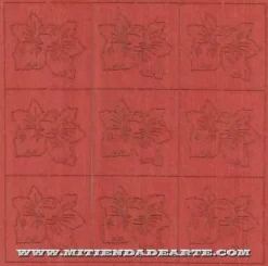 SUPER OFERTA **40%** Taracea para marquetería 5207 Flor redondeada Maquetas Y Modelismo