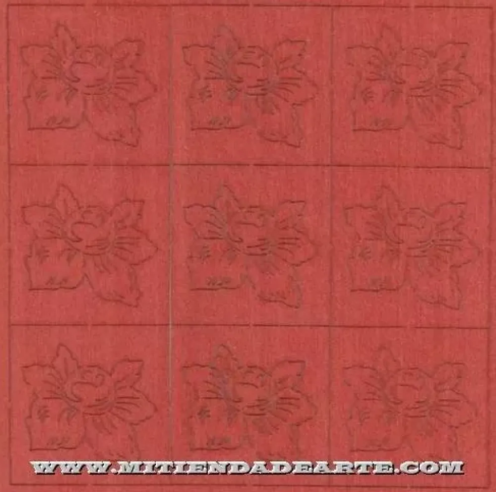 SUPER OFERTA **40%** Taracea para marquetería 5207 Flor redondeada Maquetas Y Modelismo