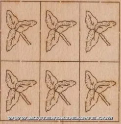 Online SUPER OFERTA **40%** Taracea para marquetería 6102 Flor de Edelweiss Maquetas Y Modelismo