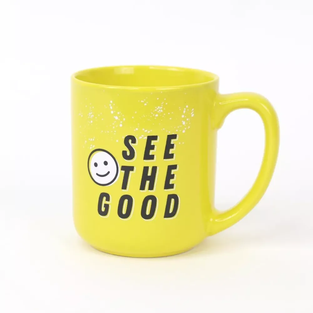 Outlet SUPER OFERTA **30%** Taza Radiate Positivity Create 365 Organización