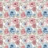 New SUPER OFERTA **40%** Tela de Encuadernar Flower Mix 70x50cm Telas, Sedas Y Fieltro
